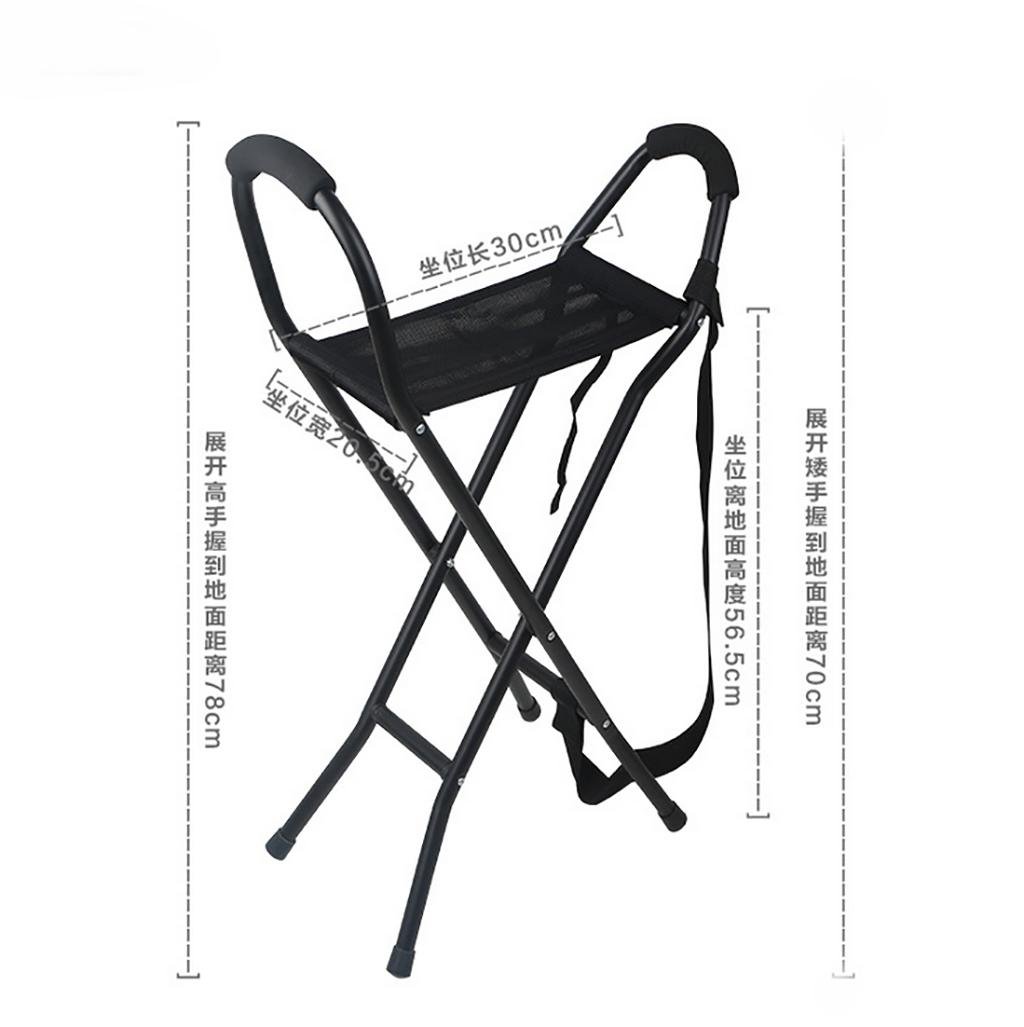 1024x1027 Gampm Walking Stick Stool Four Feet Old Aluminum