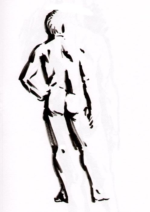 496x698 Chris Samnee Figure Drawings