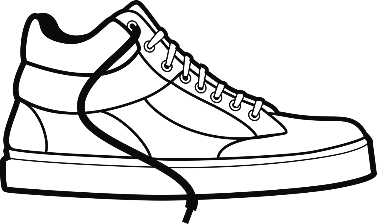 Converse Shoe Drawing - Ballet Clipart Shoes Silhouette Clip Pointe ...