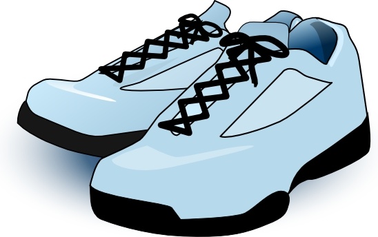 548x344 Tennis Shoes Clip Art Free Vector In Open Office Drawing