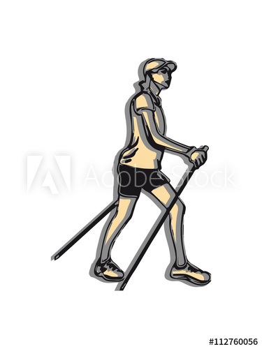 375x500 Nordic Walking Shoes Go Stylized
