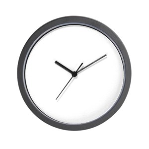 300x300 Pencil Drawing Wall Clocks