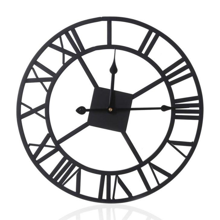 728x728 White Floor Clock Unique Wall Clocks Metal Art Howard Miller