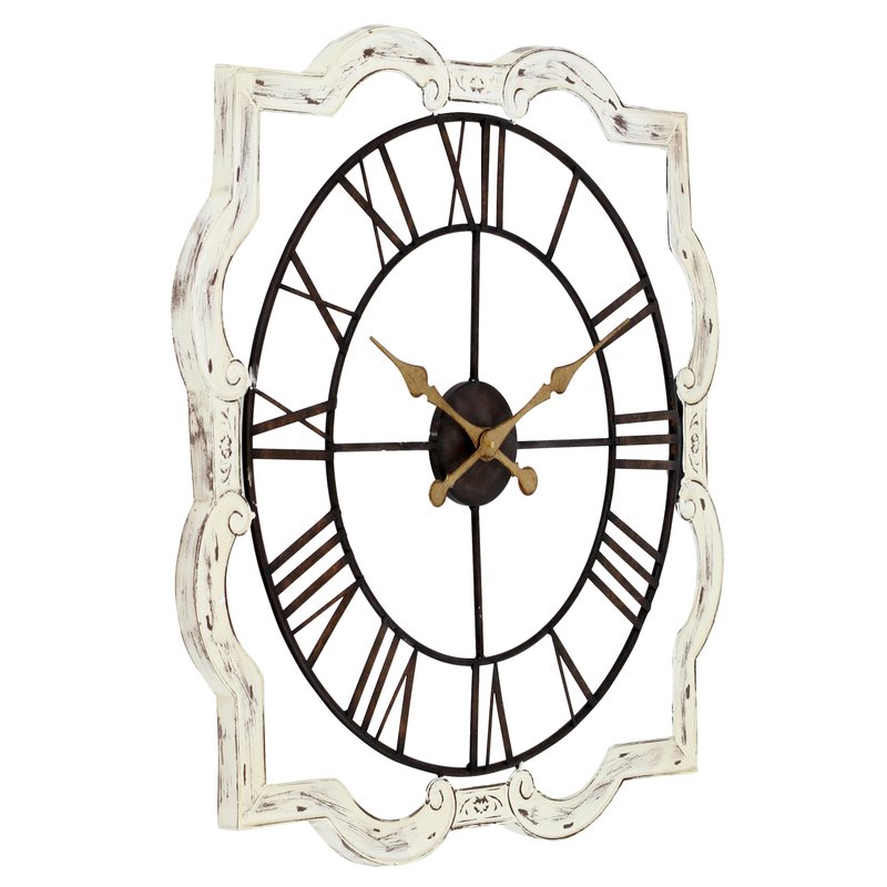 800x800 aspire oversized eloise french country wall clock reviews wayfair