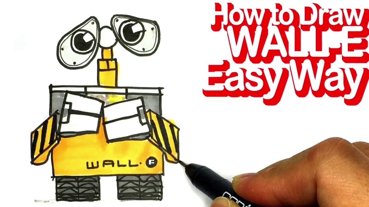 1280x720 How To Draw Wall E