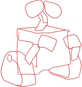 284x302 How To Draw How To Draw Wall E