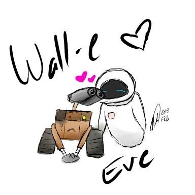 384x384 Got To Love Geek Wall E Eve, Wall E