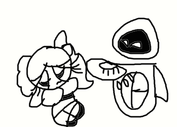 620x447 Wall E Coloring Page