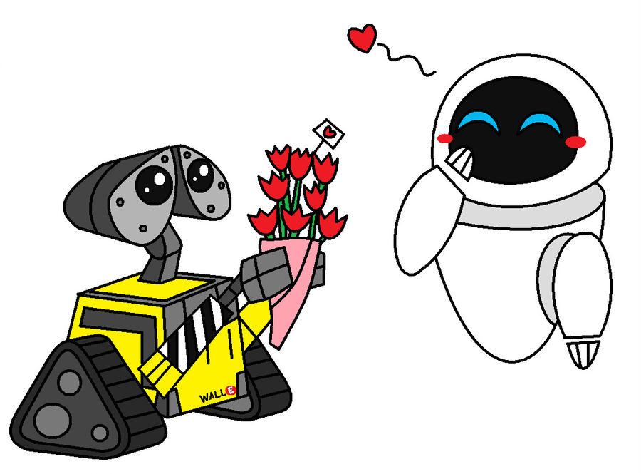 900x665 Wall E And Eve Valentines Day