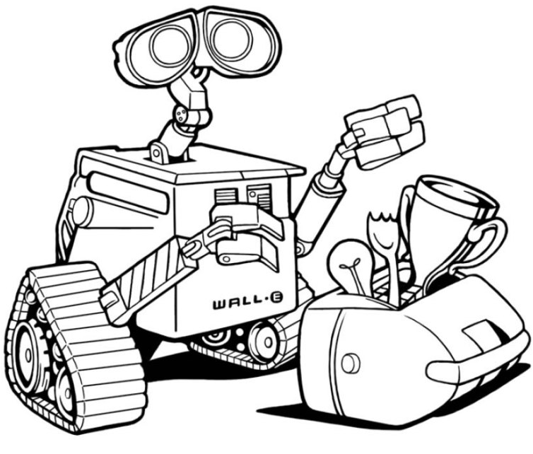 754x642 Wall E Drawing