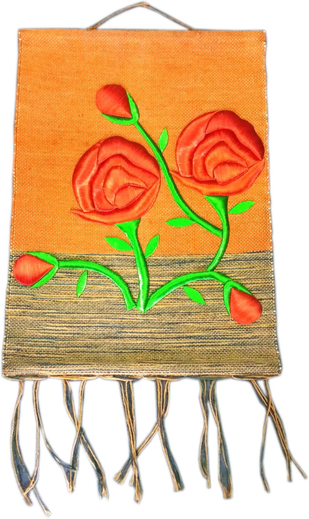 991x1664 Mgs Amazing Varanasi Famous Handcrafted Embroided Wall Hanging