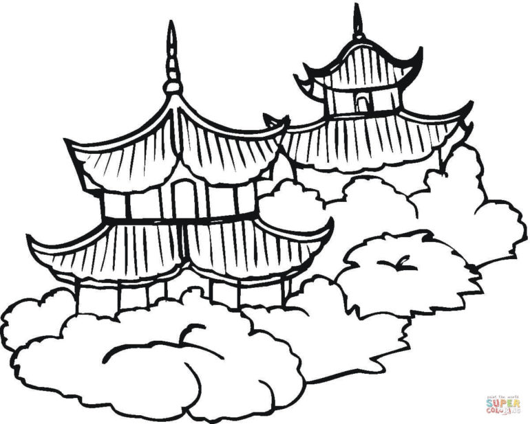 770x617 Great Wall Of China Clipart Great Wall Of China Coloring