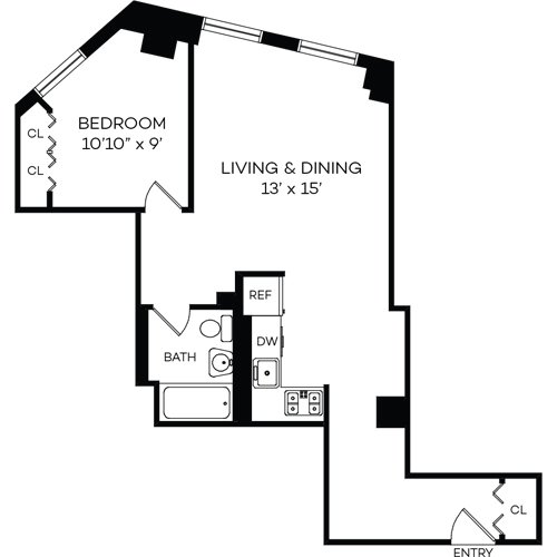 500x500 Luxury Apartments In Financial District Nyc Wall St