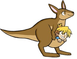 260x200 Kangaroo, Drawing, Cartoon, Transparent Png Image Clipart Free