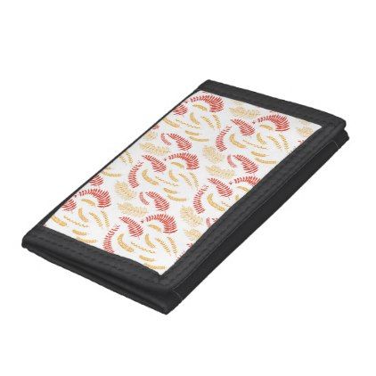 422x422 Floral Pattern Trifold Wallet