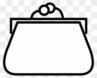320x257 Pin Purse Black And White Clipart