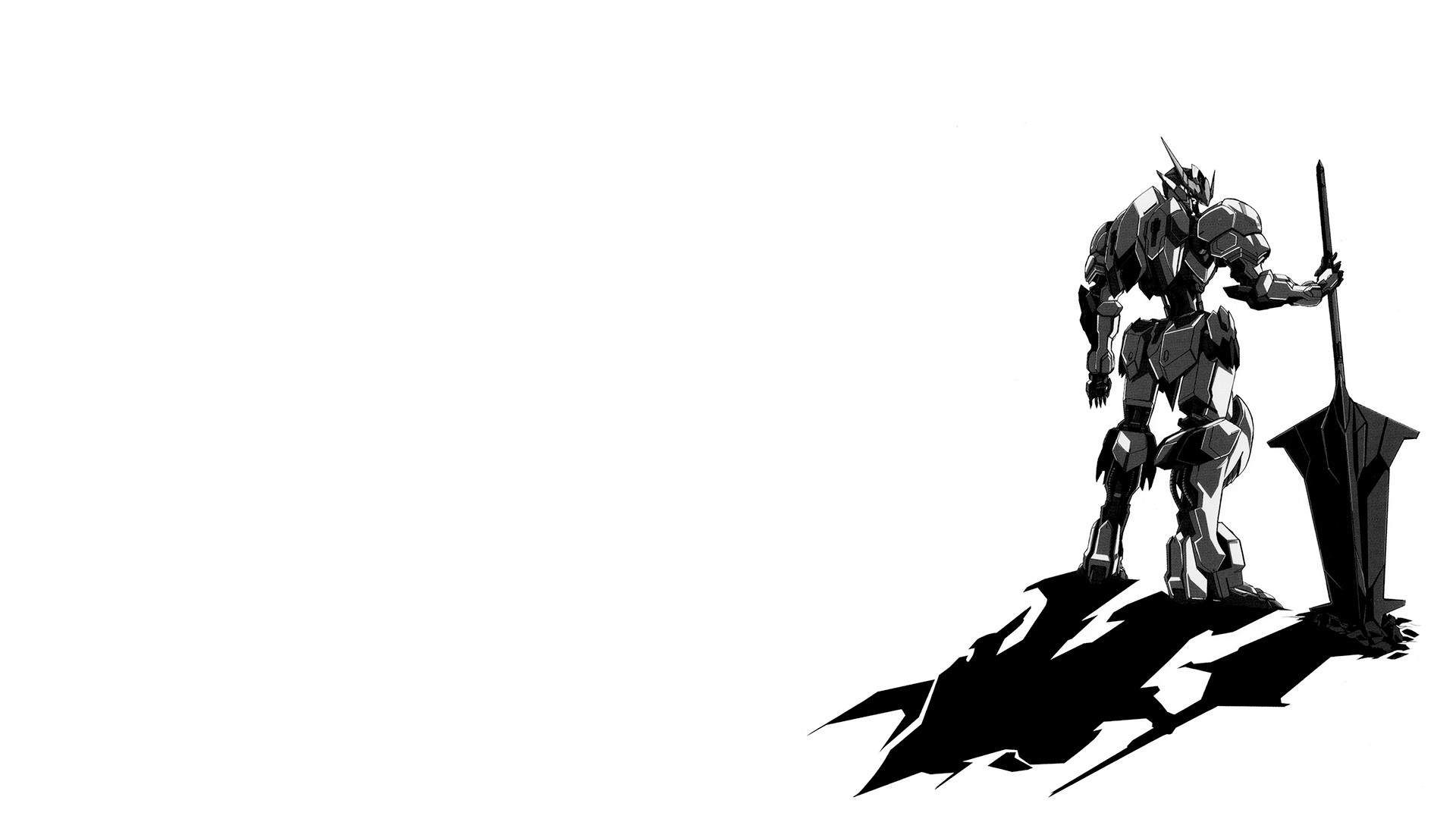 1920x1080 wallpaper drawing, illustration, anime, cartoon, mech, mobile