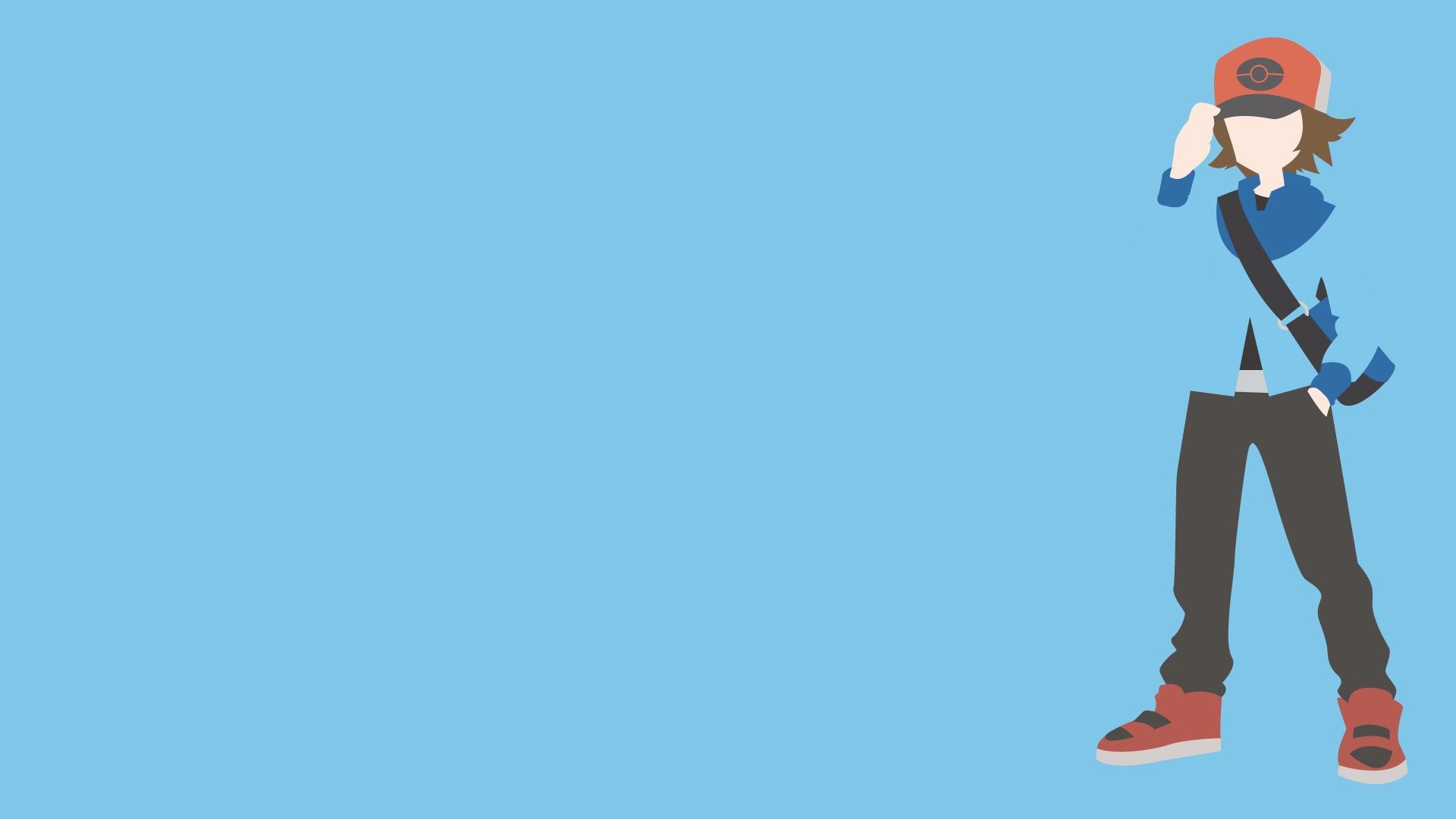 1920x1080 Hd Widescreen Inn Drawing Pokemon Trainer Wallpaper