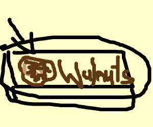 300x250 Walnut Box Cover