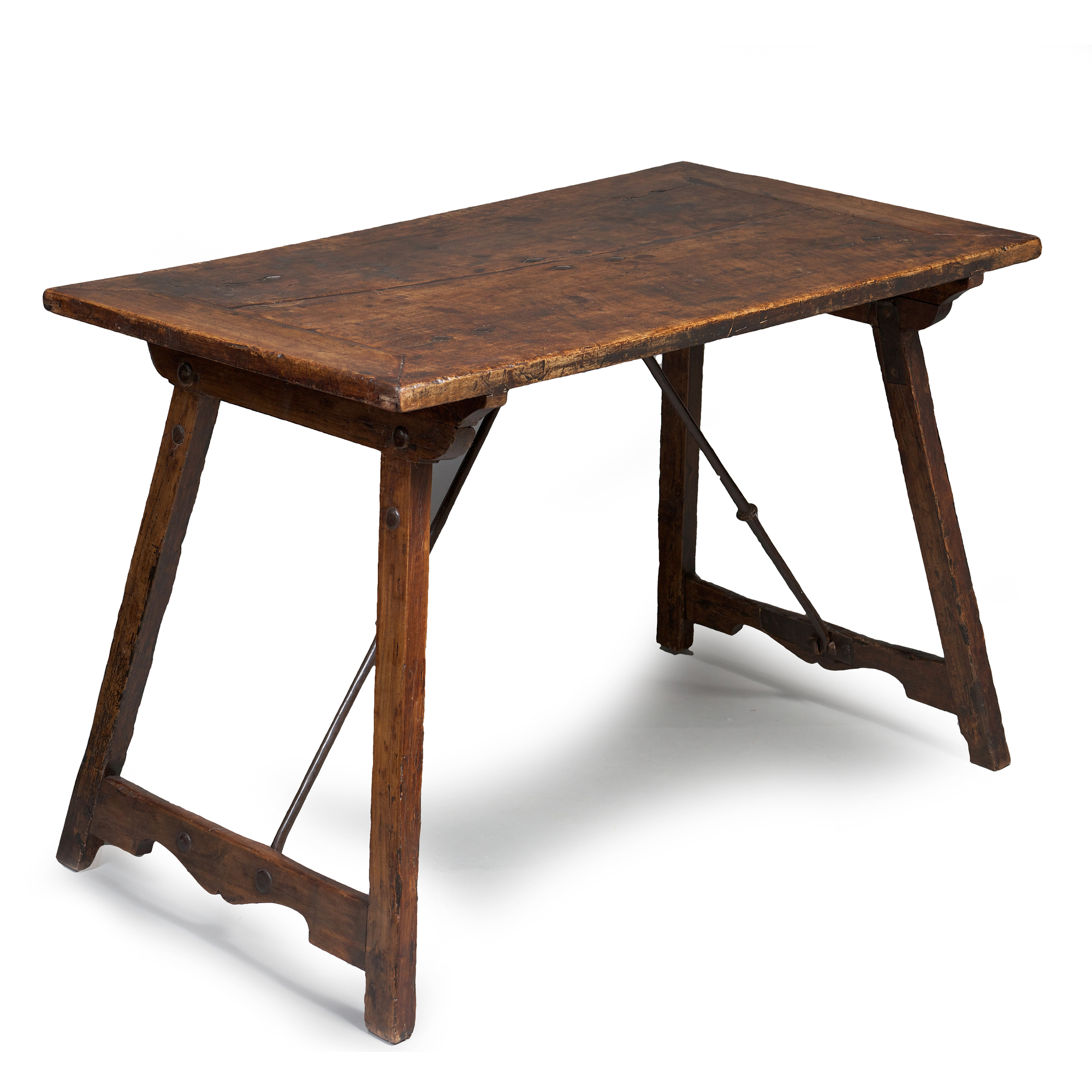 2000x2000 A Walnut Folding Centre Table Bampb