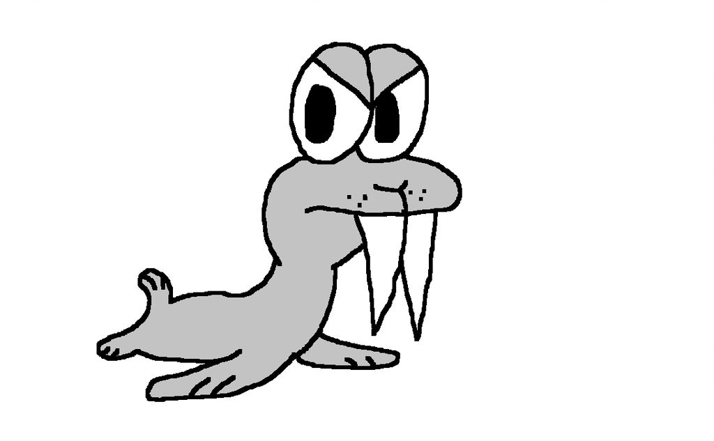 1024x633 white walrus staring at the lucky star crew