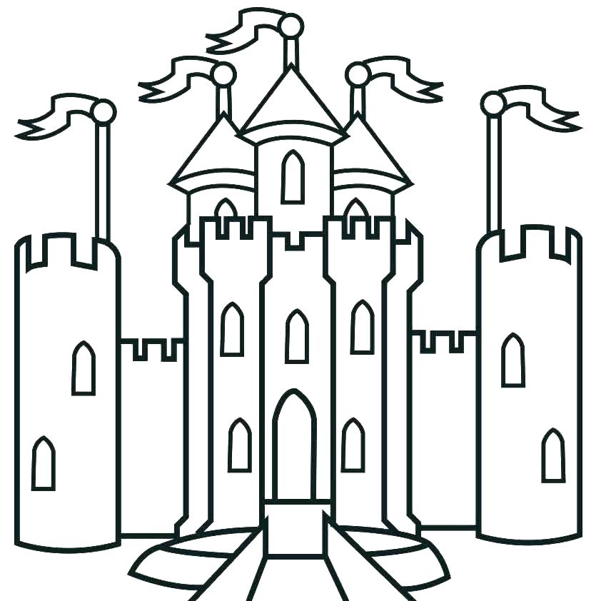 Walt Disney Castle Drawing | Free download on ClipArtMag