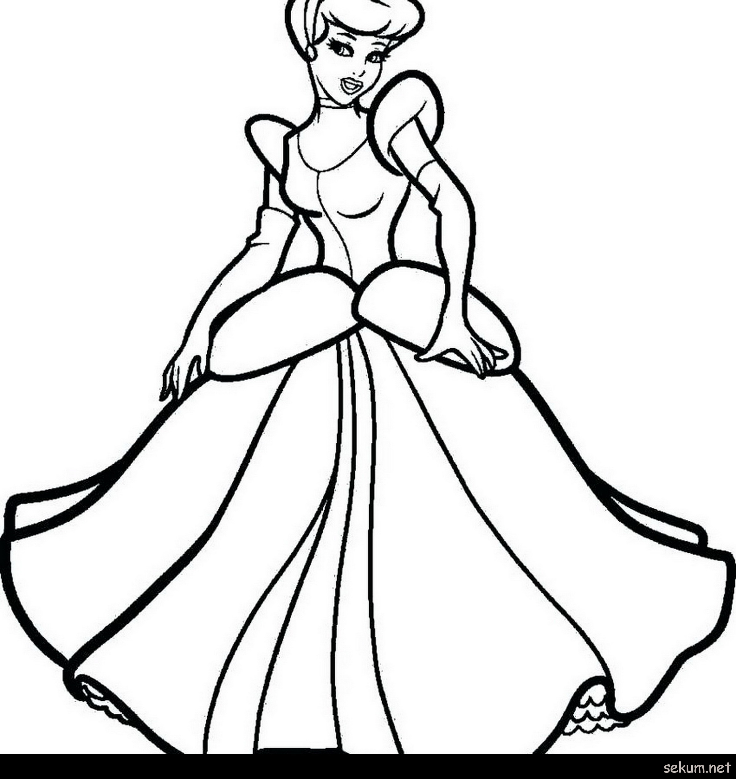 2384x2522 Cinderella Coloringes Photos Free To Print Download Disney Castle