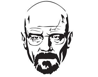 340x270 walter white drawing etsy