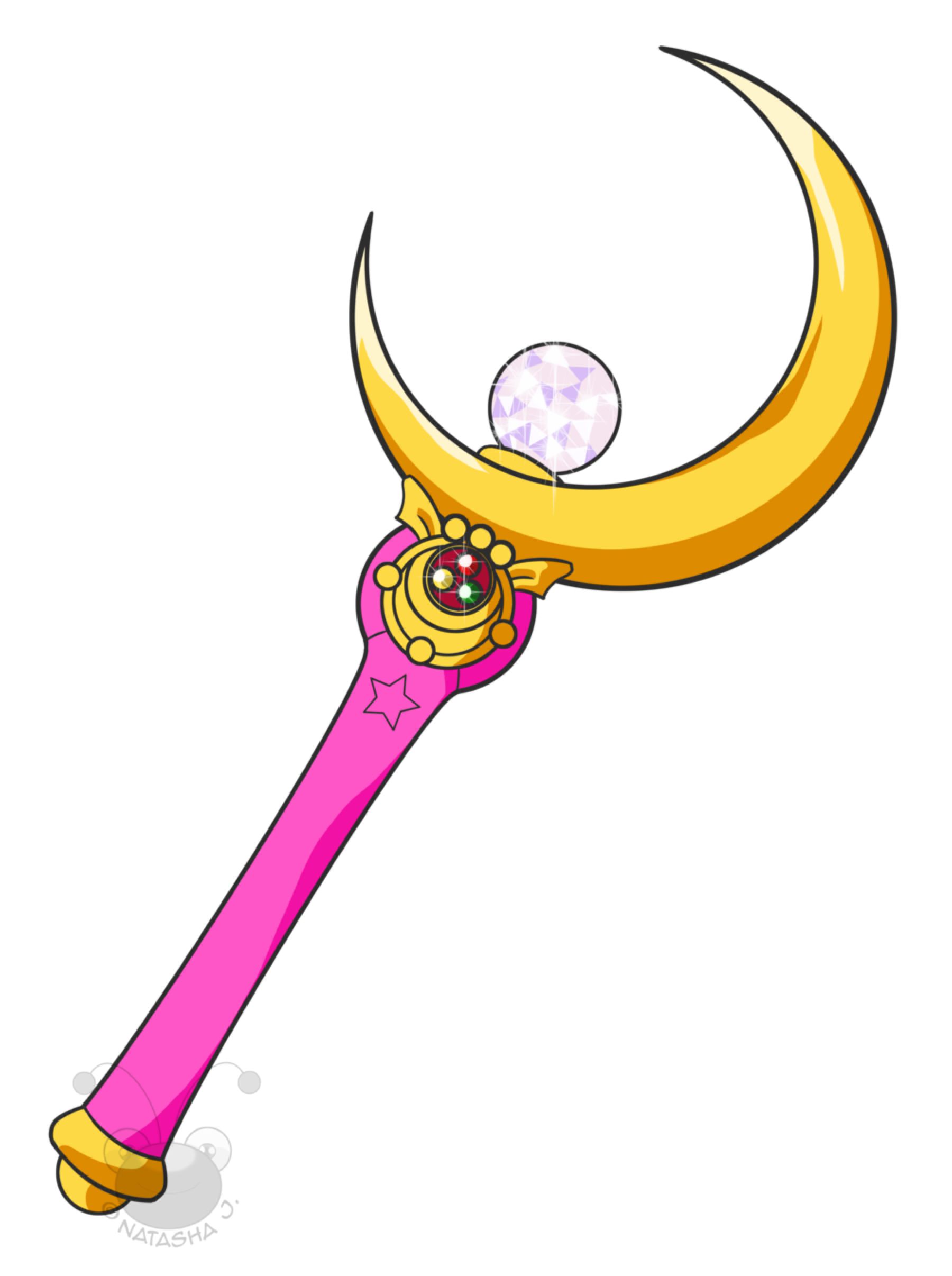 1800x2412 Crescent Moon Wand With Crystal
