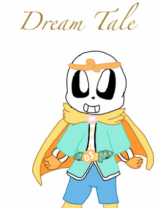 320x427 Today I Was Bored, So I Wanted To Draw Dream Tale Sans Maybe