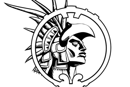 450x300 Collection Of Free Warrior Drawing Aztec Download On Ui Ex