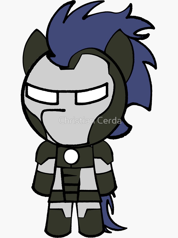 750x1000 War Machine Sticker