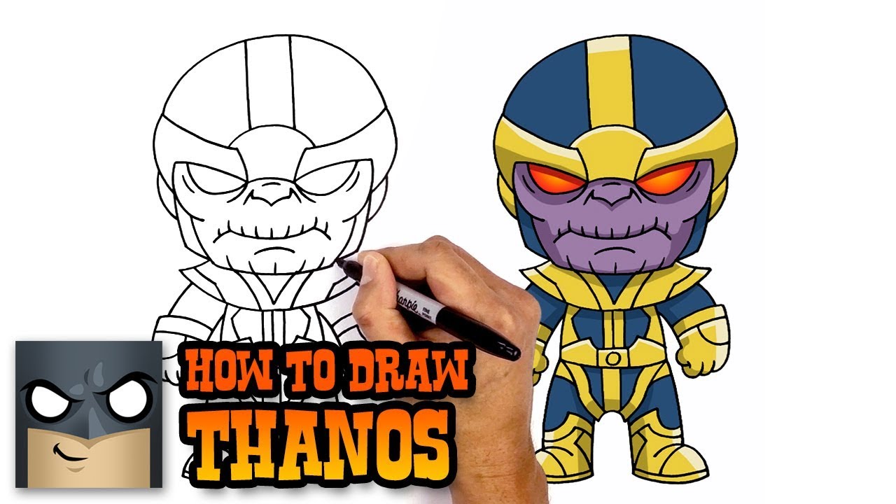 1280x720 How To Draw Thanos