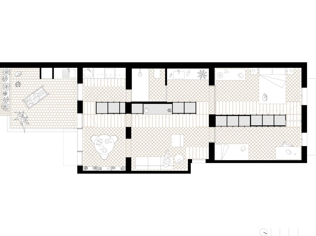 1339x1000 Gallery Of Huguet Apartment Ted'a Arquitectes