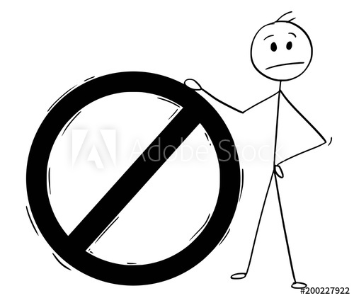 500x421 Cartoon Stick Man Drawing Conceptual Illustration Of Upset