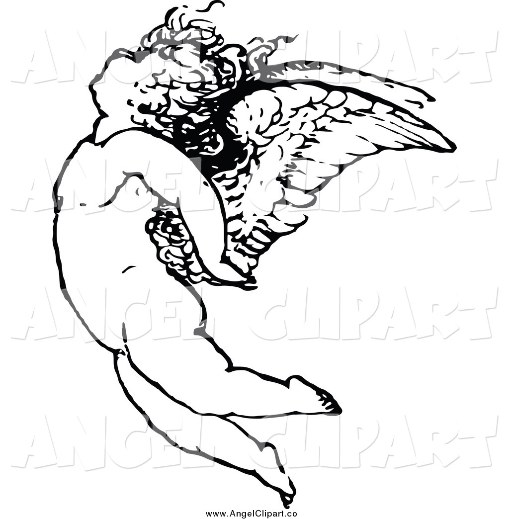1024x1044 Angel Warrior Clipart Flying
