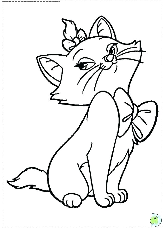 691x960 Coloring Pages For Cats Cat Coloring