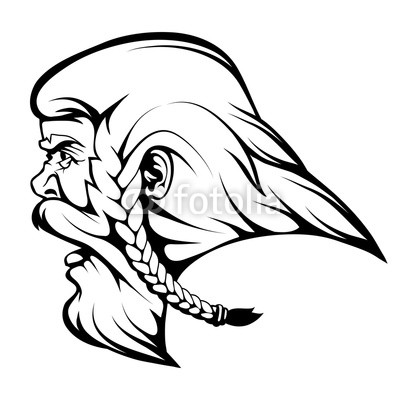 400x400 head viking warrior, viking warrior face drawing sketch, viking