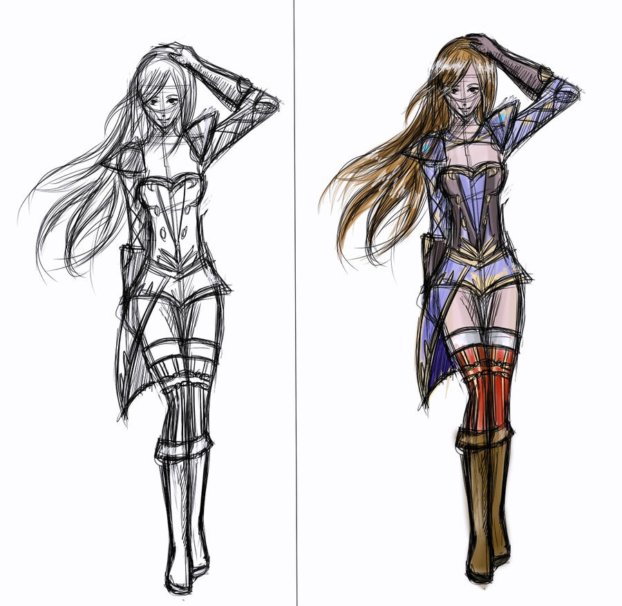 900x877 Girl Warrior