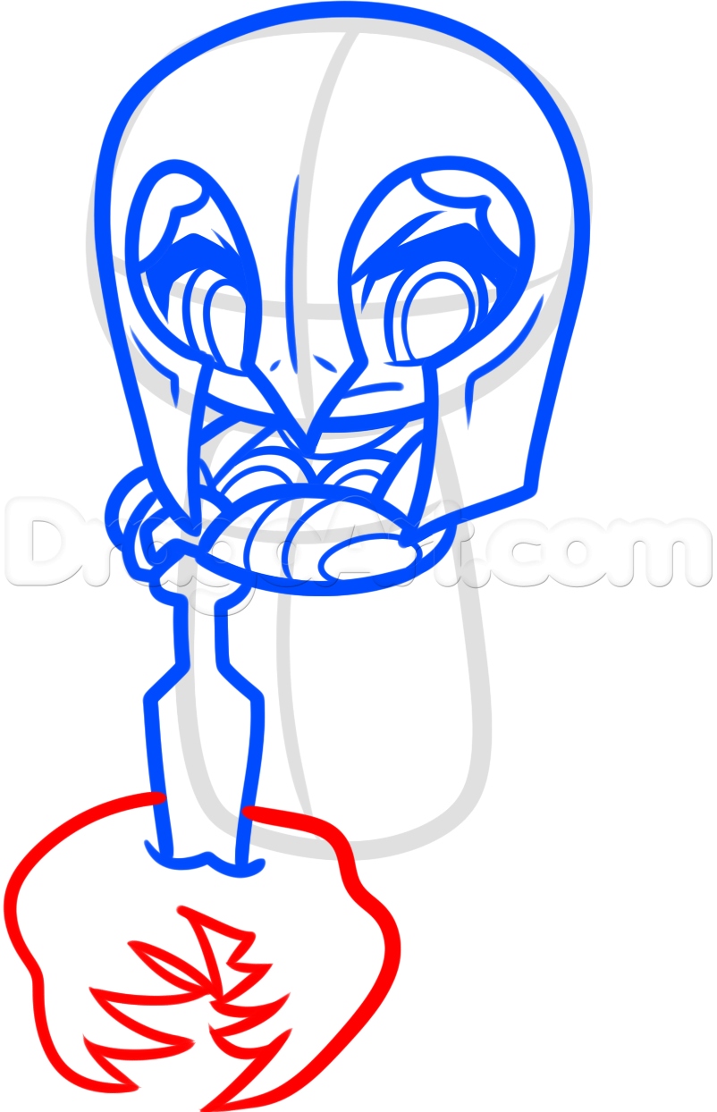 802x1244 How To Draw A Warrior Girl, Step