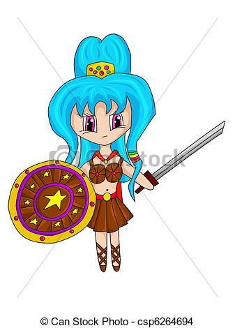 337x470 Warrior Girl