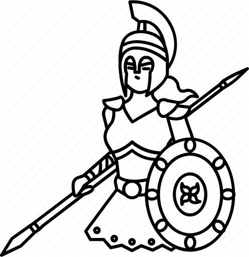 496x512 amazon, athena, female, goddess, greek, warrior, woman icon