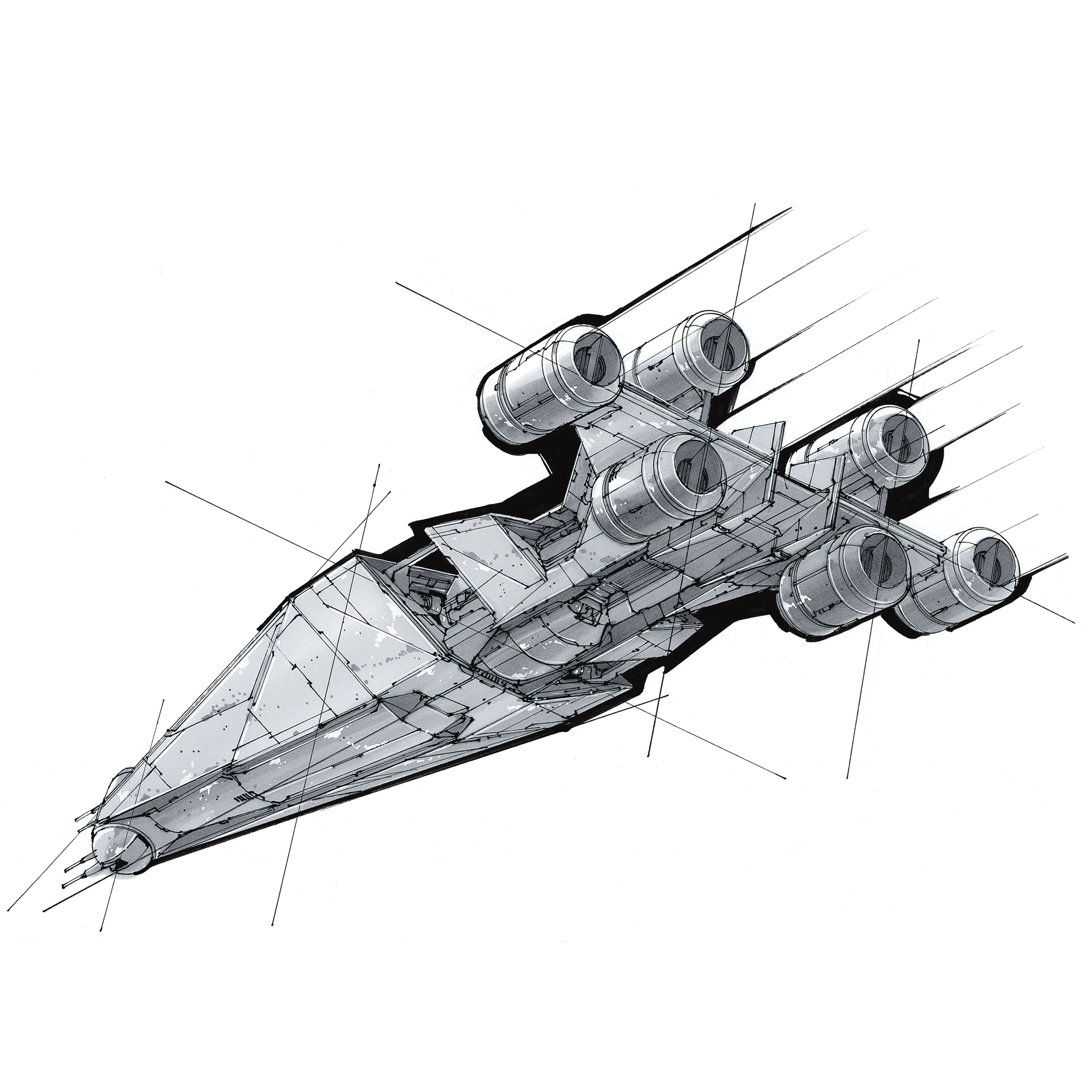 3555x3555 how to draw a spaceship from doug chiang