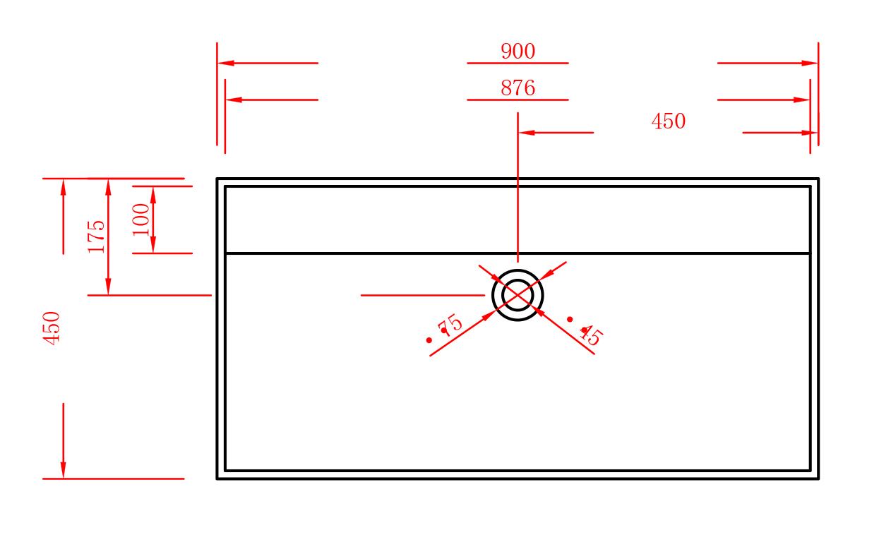 1262x775 countertop washbasin wall mounted washbasin made of pure