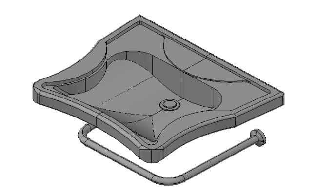 650x400 Hand Wash Basin Details