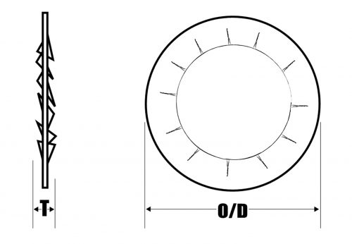 500x346 Internal Lock Washer