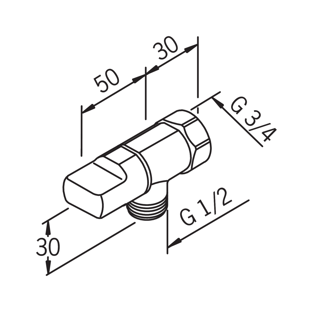 1081x1080 Oras Washing Machine Valve, X Oras