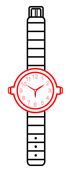 250x600 Drawing A Cartoon Watch