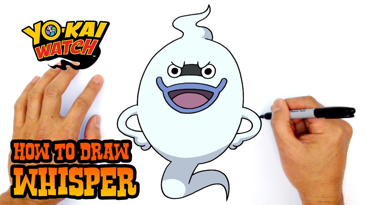 1280x720 how to draw whisper yo kai watch