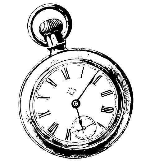 454x533 Clock, Watch, Drawing, Transparent Png Image Clipart Free Download